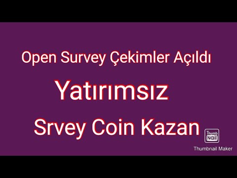 Yatırımsız Srvey Coin Kazan Çek (Tekrar Kapanmadan Yap)