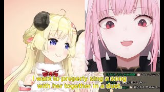 【ENG Sub】Watame wants to duet with Calliope【Hololive】