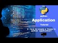7-python application (gui)  : how to create a  frame in python  application?