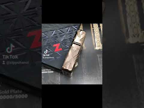 Zippo Geometric Diamond Pattern Design Armor® Rose Gold