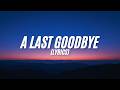 A Last Goodbye Lyrics 