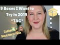 9 Subscription Boxes I Want to Try in 2019 Tag | Collab with Southern Mom