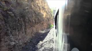 El Tren Chepe, e/ San Rafael y Cuiteco, México 01/Jan/2014 #5 メキシコ鉄道、サンラファエルからクイテコ駅へ