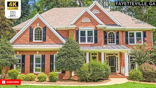 MUST SEE Beautiful Home for Sale in Fayetteville GA - 6 Bed & 5 Bath -Fayetteville GA Real Estate