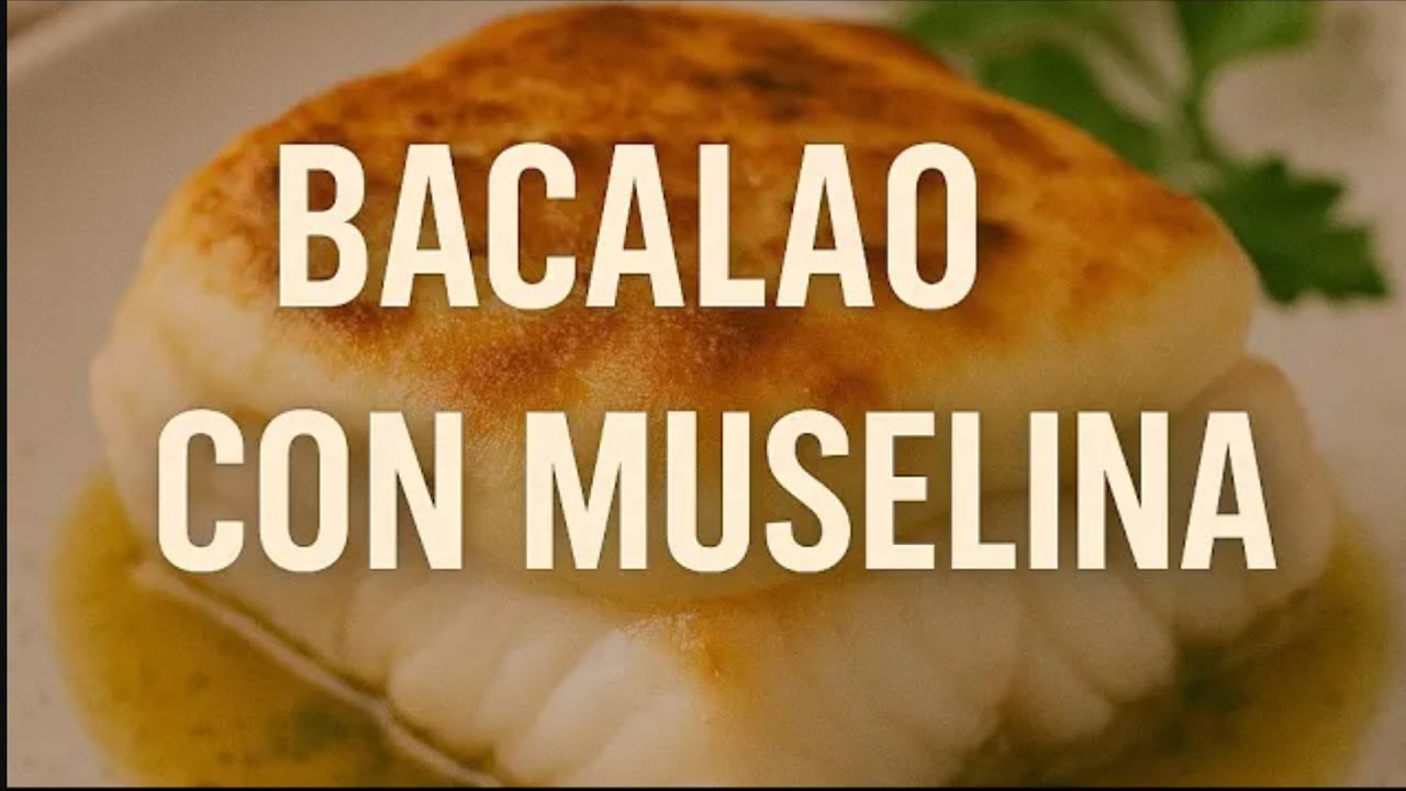 BACALAO CON MUSELINA