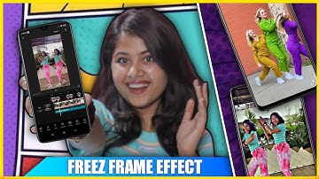 Capcut Tutorial - Freeze frame clone Trail Effect 🤯 • Freeze frame video Editing On Android •