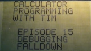 Details Calculator Programming - Episode 15: Debugging Falldown News
