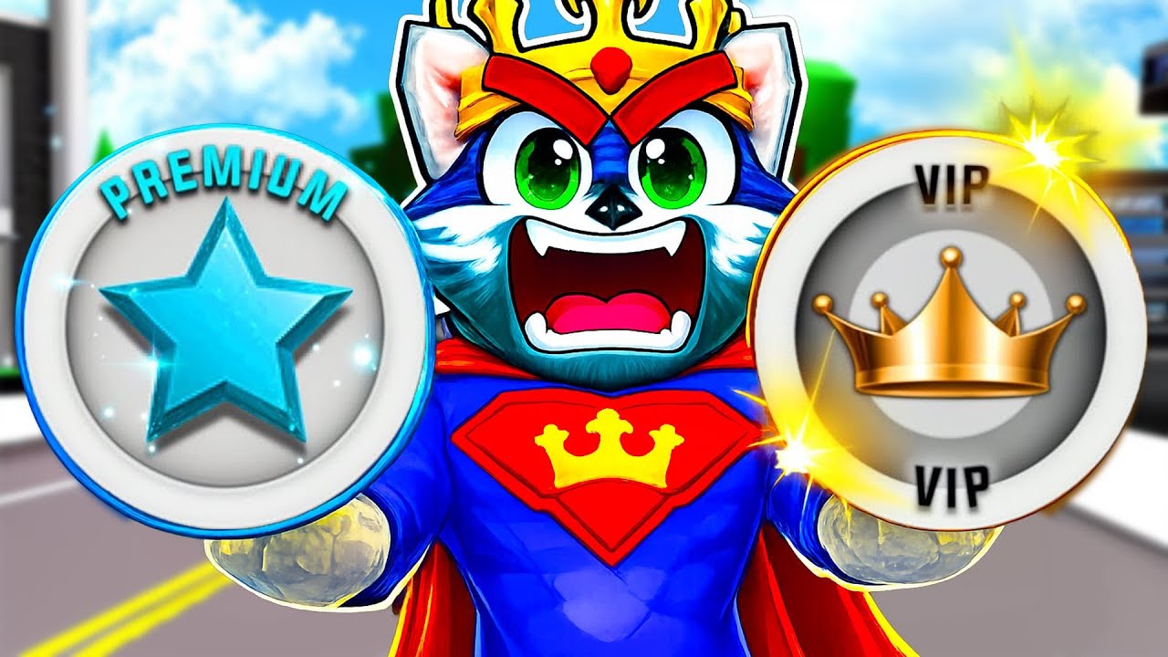 VÁLKA PREMIUM vs VIP GAMEPASS v Roblox Brookhavenu!