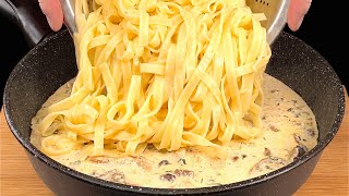 Old pasta recipe! They will disappear in 1 minute! Quick dinner!