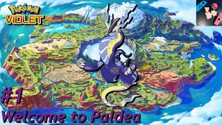 Welcome to Paldea!  Pokemon Scarlet and Violet Stream # 1