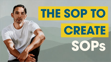 The SOP to Create SOPs