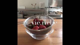 #9  美味しい音  我が家の恵方巻き  あまおうのロールケーキ