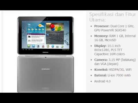 Samsung GT-P5100 / GT-P5110 atau biasa dikenal dengan Galaxy Tab 2, Samsung GT-P5100 memiliki besar . 