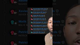 NFL PLAYER PROPS!🏈✅ #nfl #nflpicks #playerprops #parlay #nflfootball