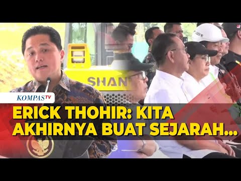 [FULL] Sambutan Erick Thohir di Groundbreaking National Training Center: Kita Bisa Buat Sejarah!