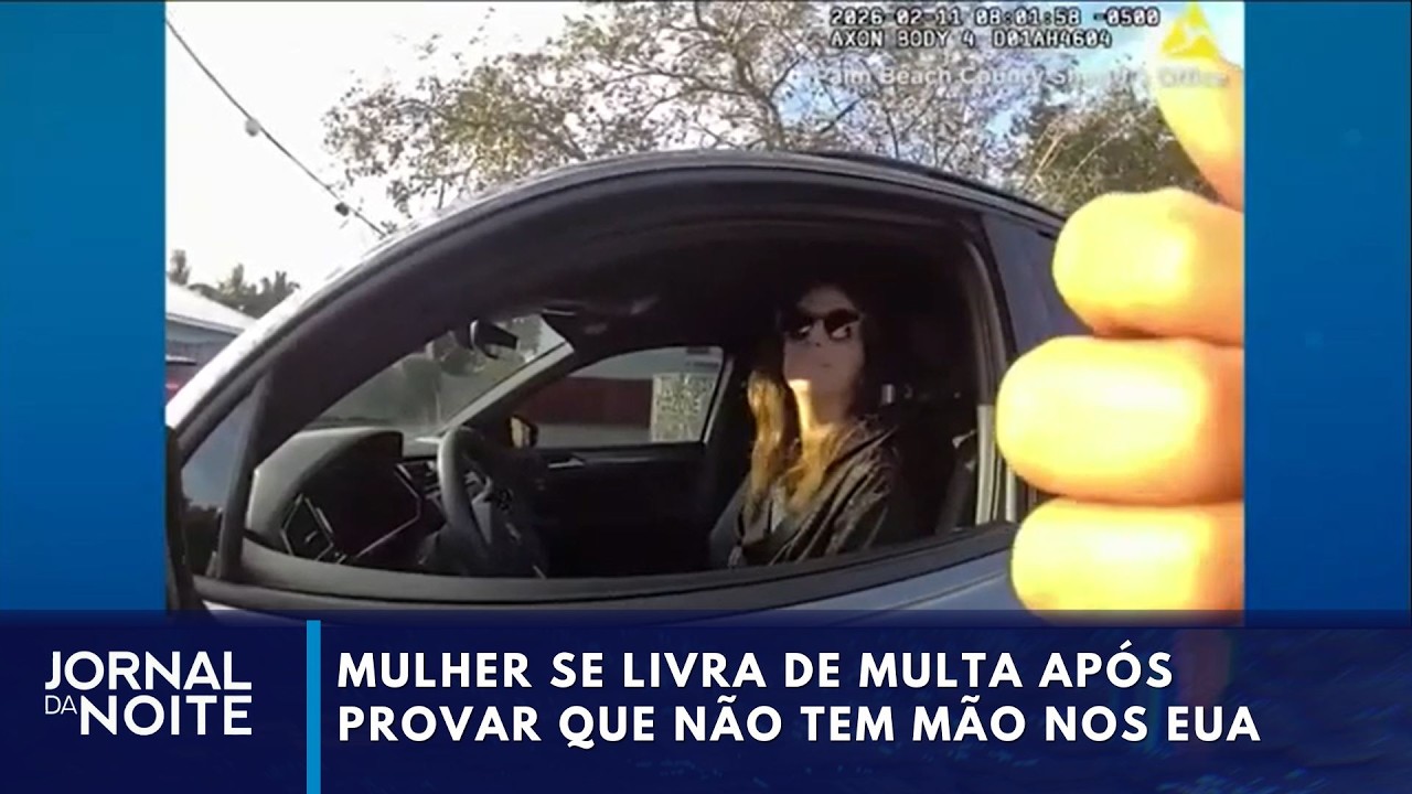 Mulher se livra de multa após provar que não tem mão nos EUA