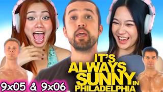 Foreign Girls React | It's Always Sunny in Philadelphia S9 Ep 05 & 06 | First Time Watch