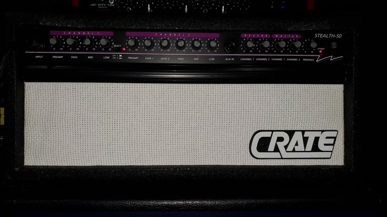 Crate Stealth 50 + Ibanez TS7 YouTube
