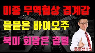 [주식] 북미회담 결렬 | 미중 무역협상 앞두고 관망세 | 바이오주 급등 에이치엘비 헬릭스미스