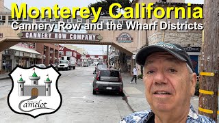 Monterey, California. Cannery Row and Old Monterey Fisherman's Wharf