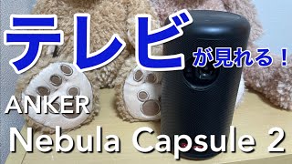 Nebula Capsule  Ⅱ でテレビを見る！！