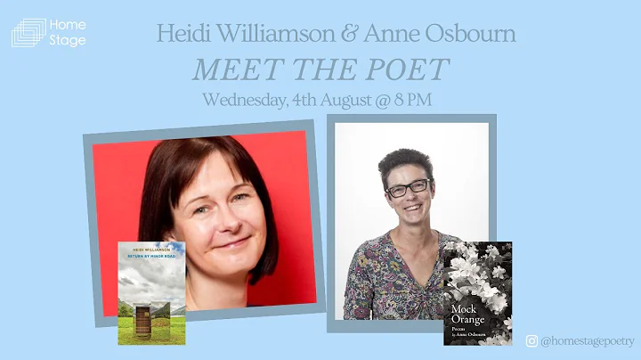 Meet the Poet  - Heidi Willamson & Anne Osbourn