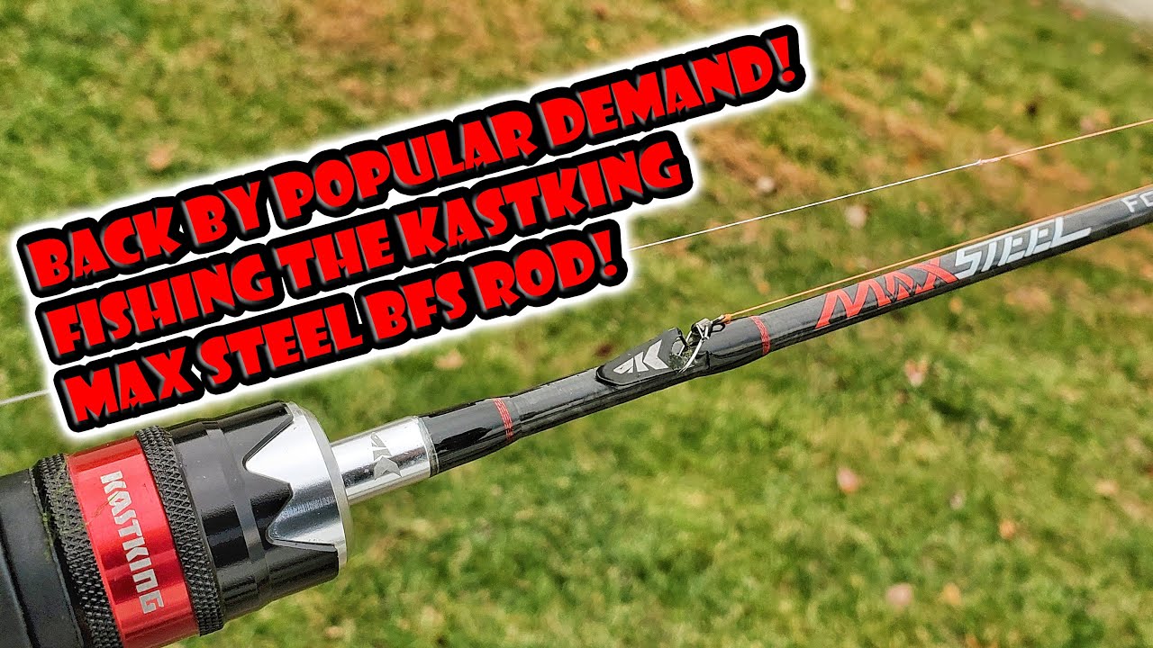 Fishing KastKing Max Steel Light BFS Casting Rod during Fall 