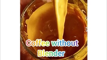 Make Coffee LIKE A Pro without hand Blender#life #milli #coffeelover