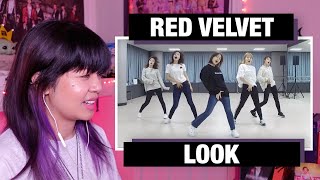 RETIRED DANCER'S REACTION+REVIEW: RED VELVET "Look" Song+Dance Practice!