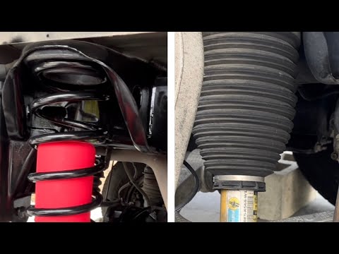 FIX YOUR DODGE RAM AIR SUSPENSION PROBLEMS FOR GOOD! Monroe Air to Coil Kit DIY Tutorial 5