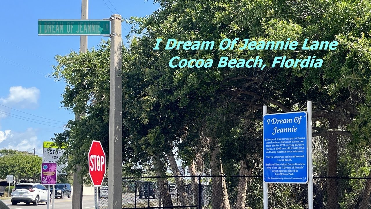 I Dream of Jeannie Lane. Cocoa Beach, Florida YouTube