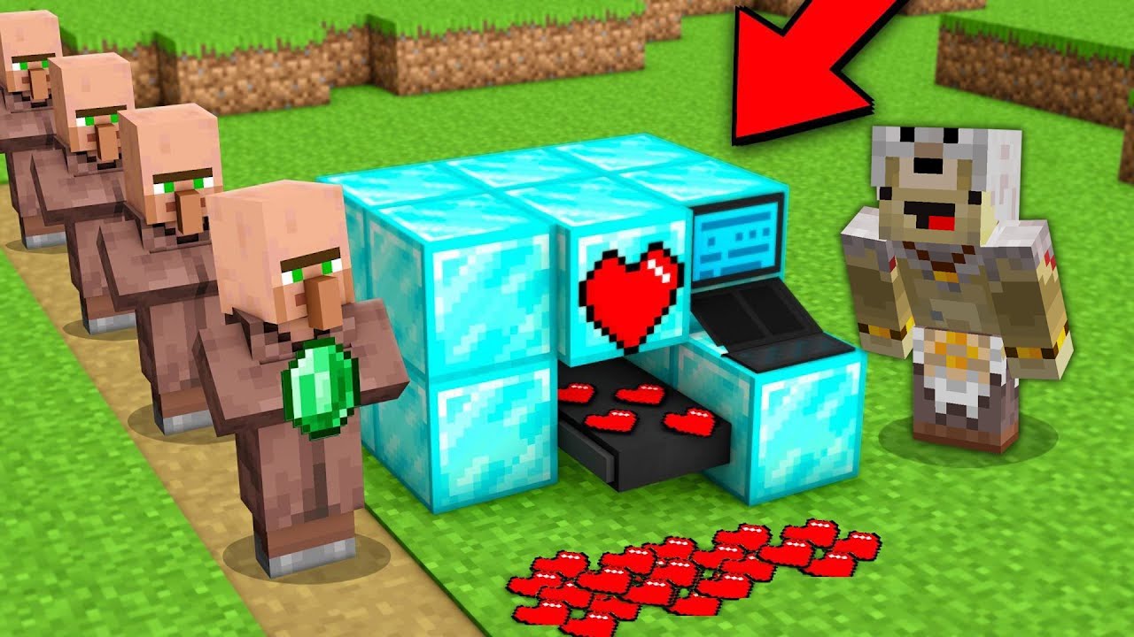 J'ai Construit une Usine de Cœurs dans Minecraft !