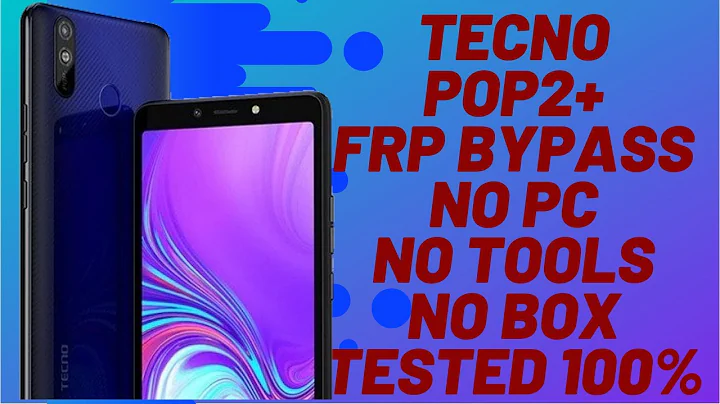 TECNO POP 2 PLUS (TECNO BA2) FRP BYPASS GOOGLE ACCOUNT NEW Method  WORKING 100%, NO PC, NO BOX