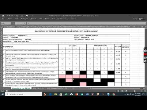 AUTOMATED IPCRF FOR TEACHER I-III
