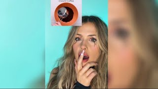 Turning Instant COFFEE into Instant TAN?! | Liana Jade #shorts
