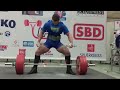 Powerlifting World Open Records in Luxemburg 2015