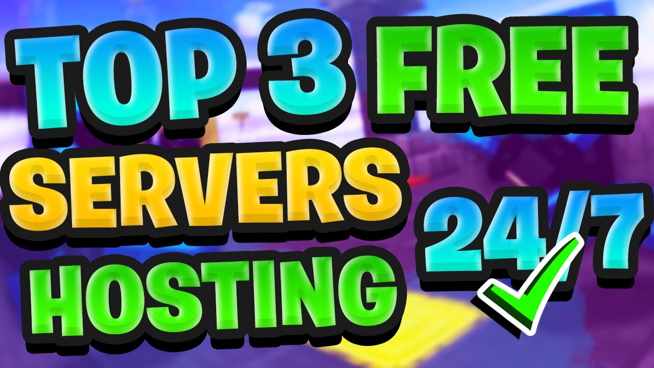 HOW TO GET A FREE 24/7 MINECRAFT SERVER | TOP 3 FREE HOSTING - YouTube