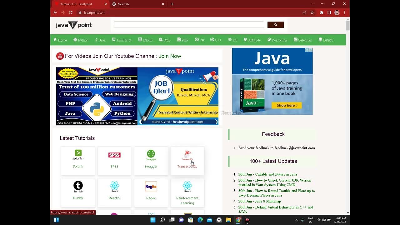 How to use JavaTpoint.com Prepare class ll Study in India prepare class ...