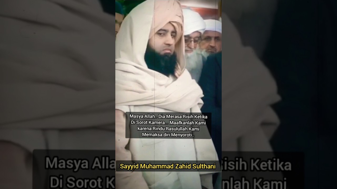 reaksi umat ketika lihat keturunan nabi