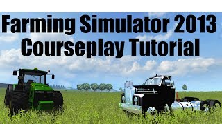 Courseplay Tutorial - How to fertilize with dry fertilizer