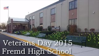 Veterans Day 2015 - a thank you from the Fremd community