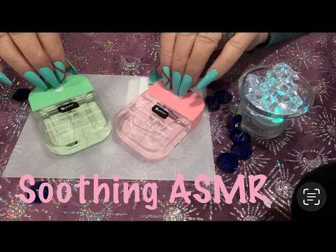 ASMR A SENSORY LULLABY Soothing Tapping Sounds for Relaxing & Sleep. No Talking