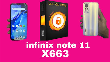 infinix Note 11 X663 FRP Bypass Unlock Tool. 2024
