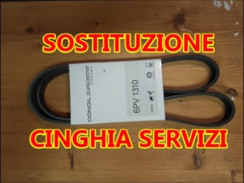 Cinghia Servizi/Alternatore Continental 6PK1310 Per Fiat 500, Panda, Idea, Ypsilon 1.3 Multijet