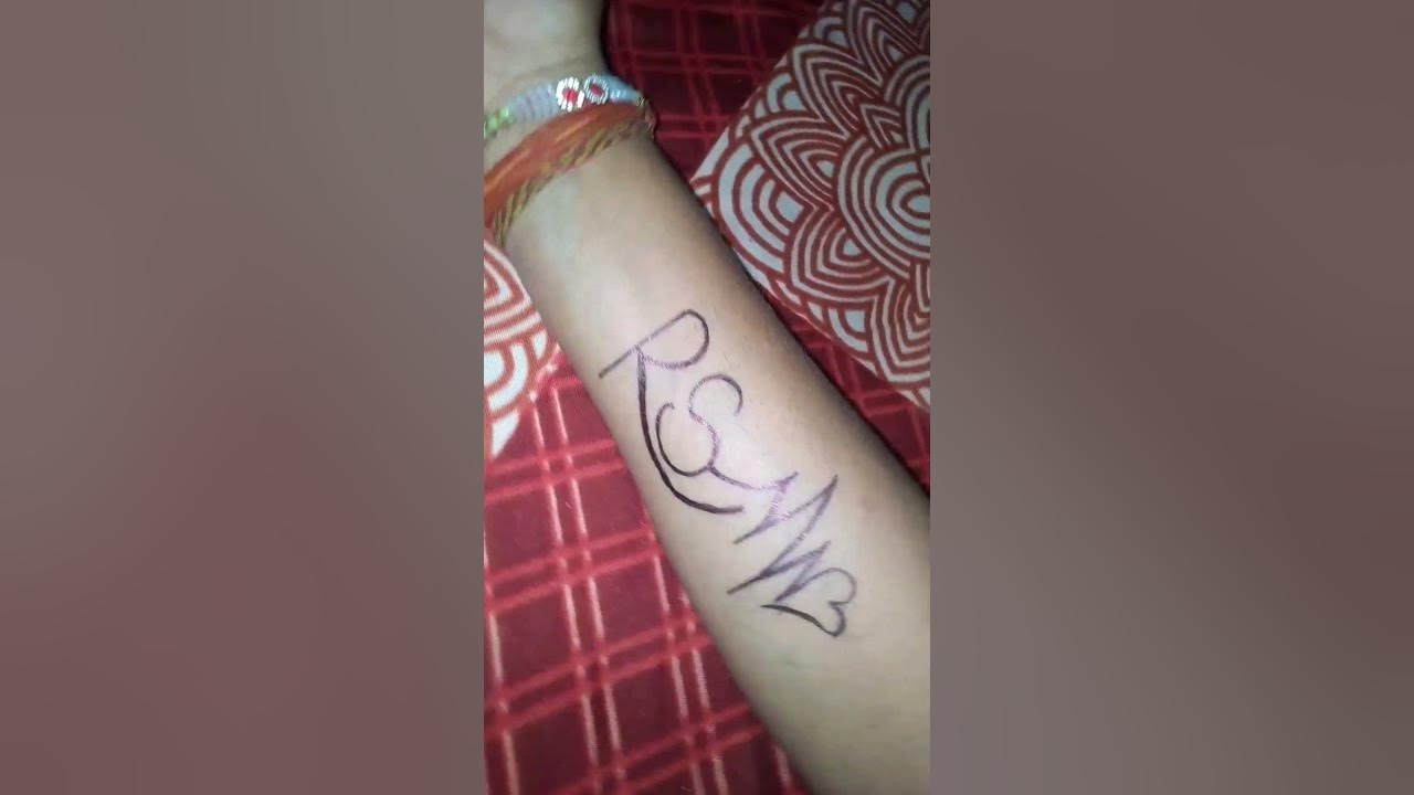 r-s-name-ka-tattoo-youtube