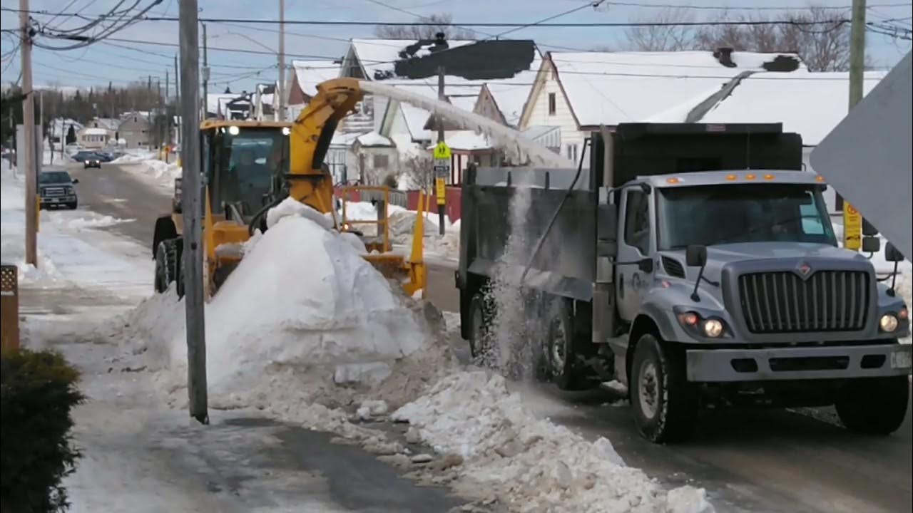 Timmins snow removal YouTube