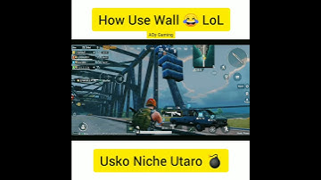 Pubg Runic Power Tricks | Pubg Funny Moments Videos | Using Wall Correctly 😂 Pubg Mobile Game