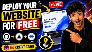 How to Deploy Any Website For FREE in 9 Minutes! 🚀| 2026