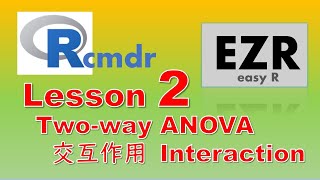 Lesson 2 Two-way ANOVA 2元配置の分散分析