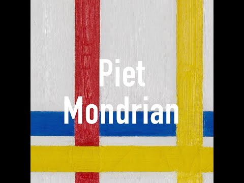 Mondrian pop-up・monumental　Piet Mondrian Mondrian painting has been hanging upside down for 75 years